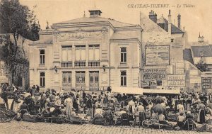 Carte postale ancienne théâtre de Château-Thierry