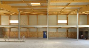Intérieur du centre technique municipal de Fay de Bretagne