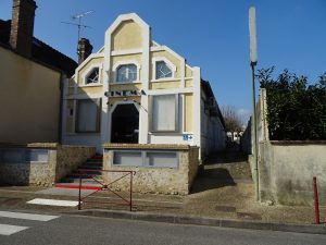 Façade existante du cinéma St Louis - Le Theil sur Huisne - Val au Perche