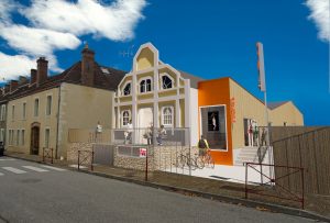 Façade du projet de rénovation du cinéma St Louis - Le Theil sur Huisne - Val au Perche