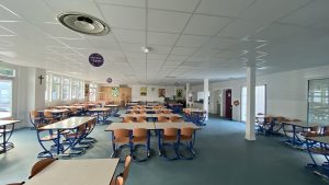 Salle de restauration école du Loroux Bottereau