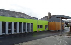 Façade du projet de l'école Jules Ferry